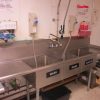 3 Bay Sink $550